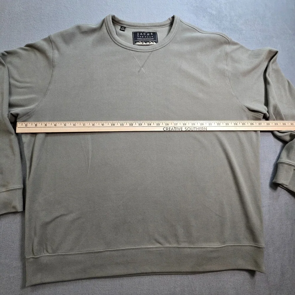Jachs New York Fleece‎ Pullover Men's 2XL Green Sweater Free Shipping